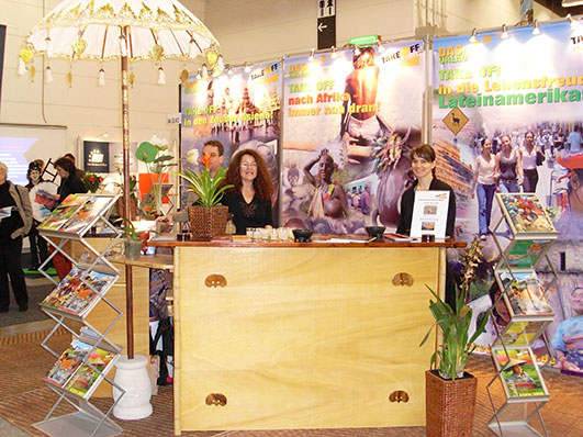 Takeoff Reisen Messestand